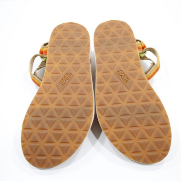 Teva Original Universal Ombre Lightweight Flat Adjustable Sandals - 8 - Picture 7 of 7